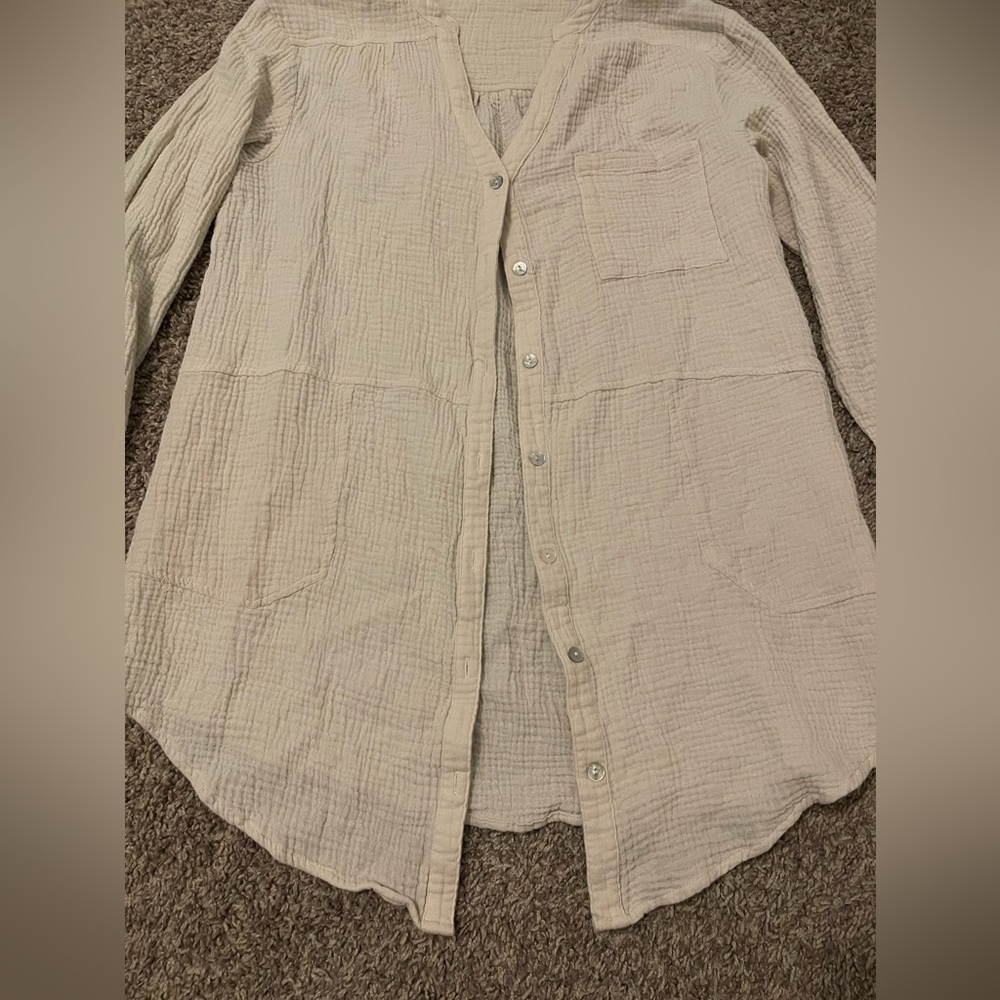 Lovestitch Moonlight Button Front Top - image 6